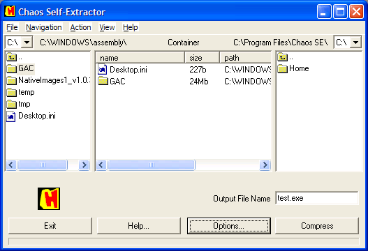 CHAOS Self Extractor - CHAOS Self Extractor